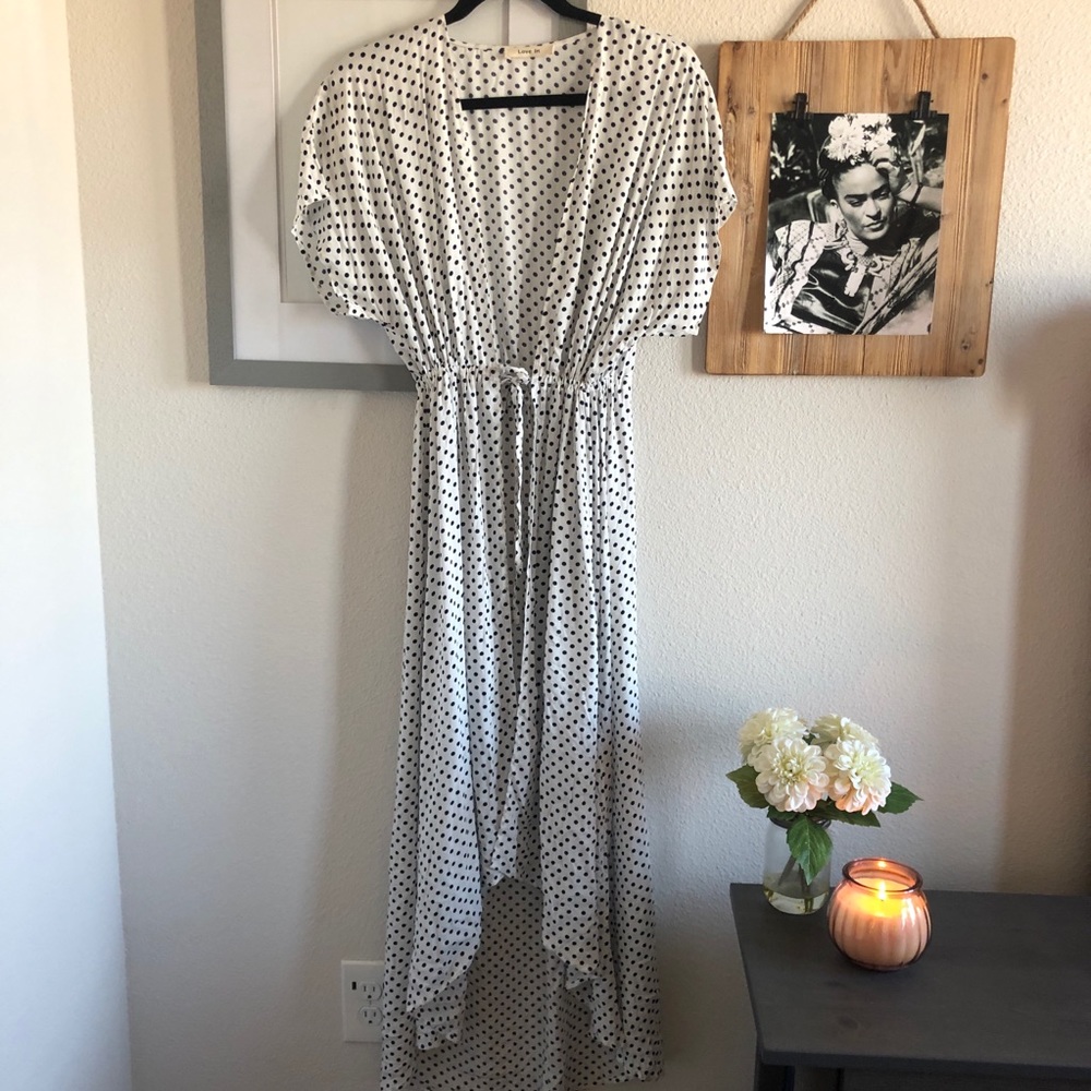 Maxi Polka Dot Duster
